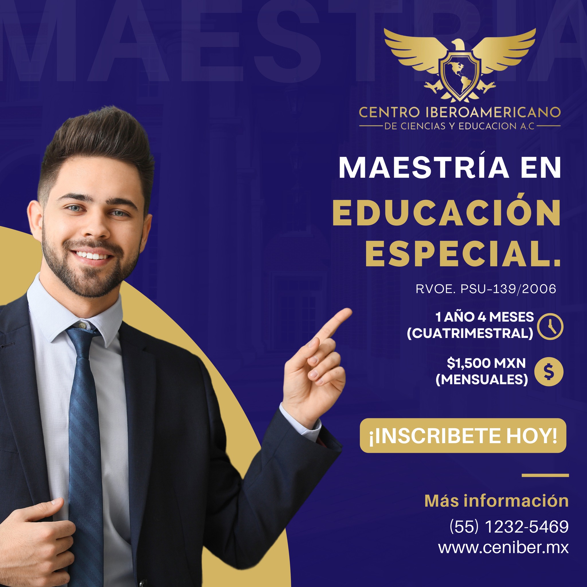 Maestría en Educación Especial.